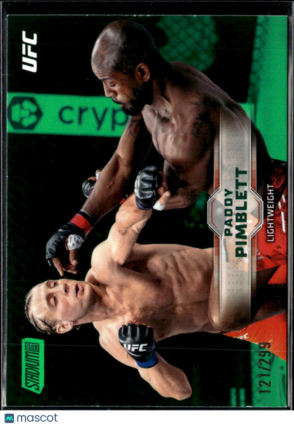 Paddy Pimblett 2026 Topps Stadium Club UFC Green 121/299