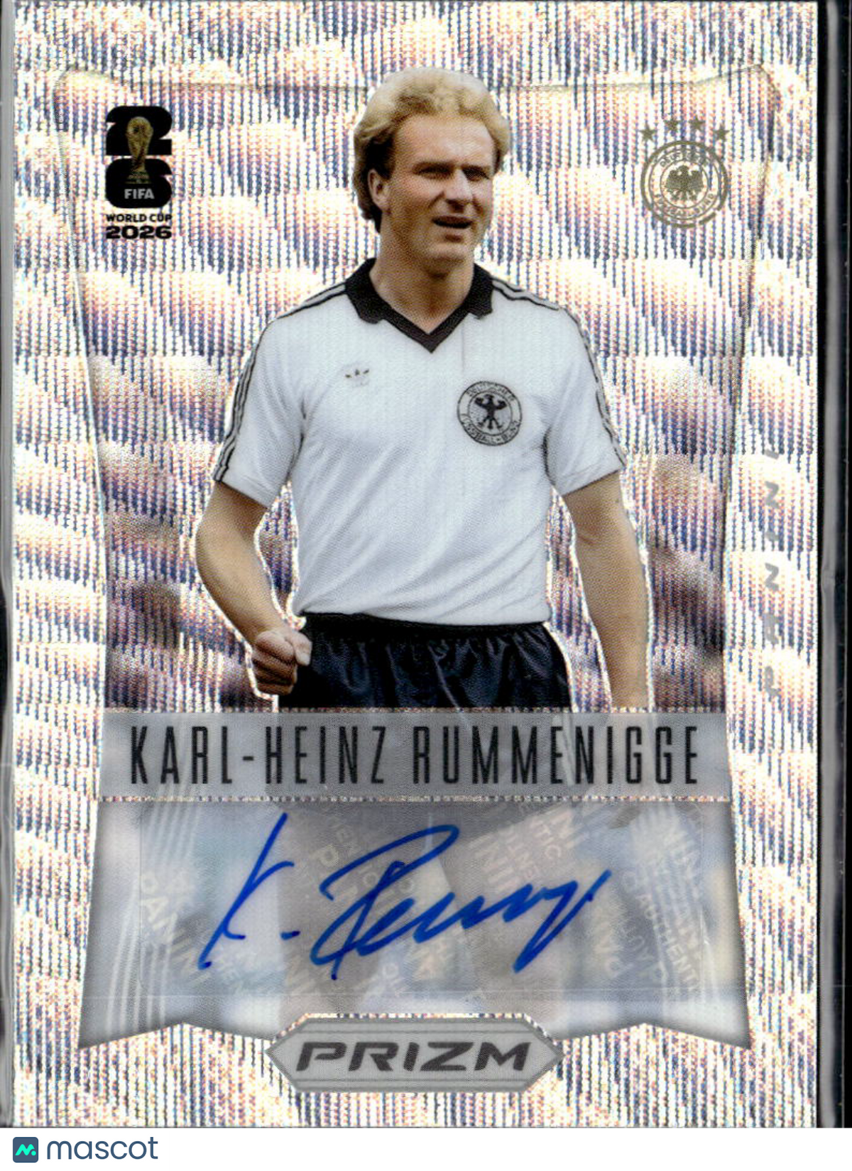 Karl-Heinz Rummenigge 2026 Prizm FIFA World Cup Auto Autograph Germany