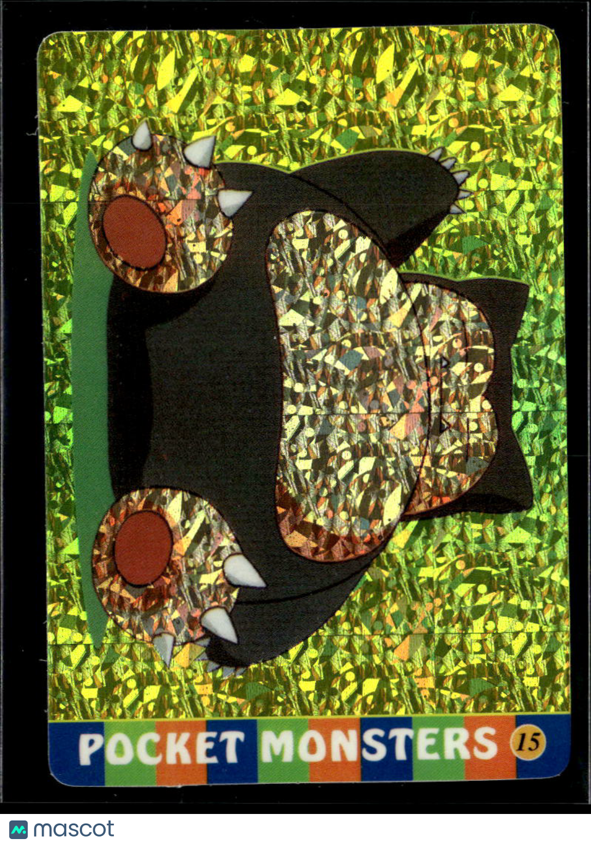 Snorlax Vintage Pocket Monsters Vending Machine Sticker (unlicensed)