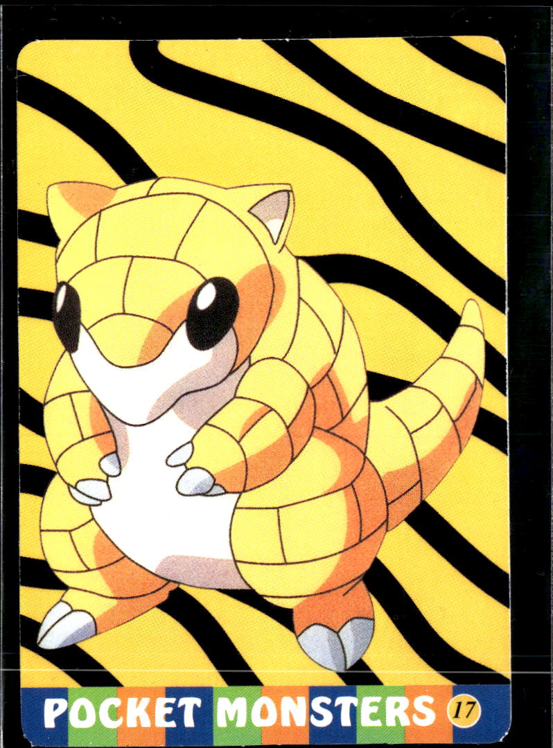 Pikachu Vintage Pocket Monsters Vending Machine Sticker (unlicensed)