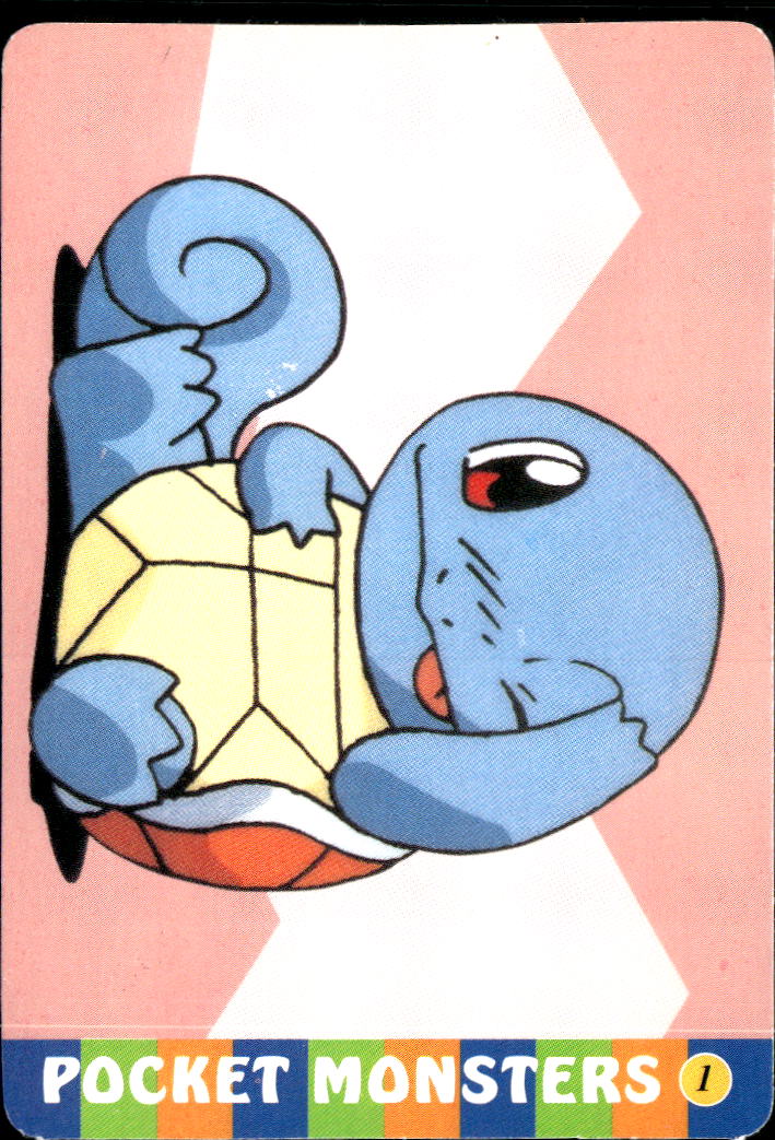 Mewtwo Vintage Pocket Monsters Vending Machine Sticker (unlicensed)