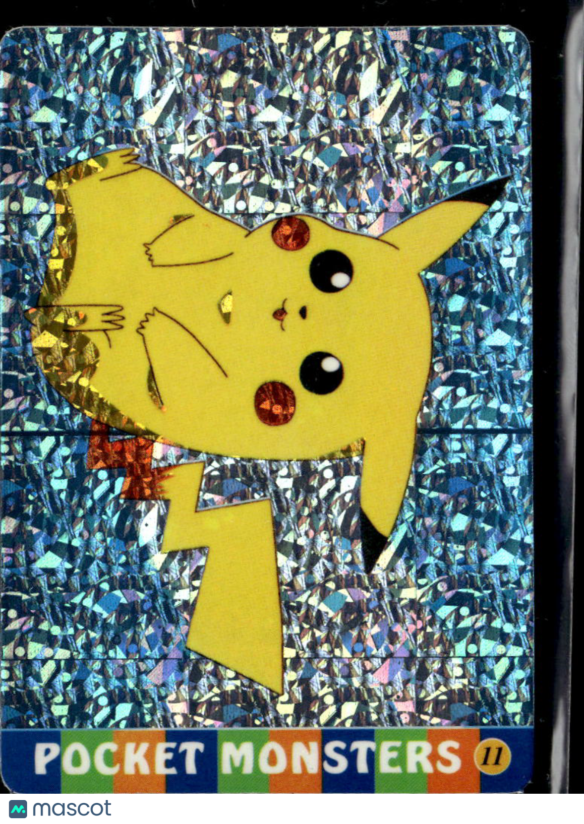 Pikachu Pikachu Vintage Pocket Monsters Vending Machine Sticker (unlicensed)