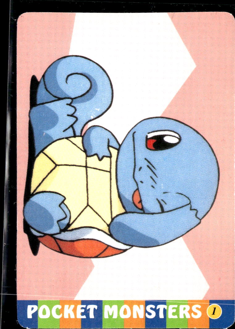 Mewtwo Vintage Pocket Monsters Vending Machine Sticker (unlicensed)