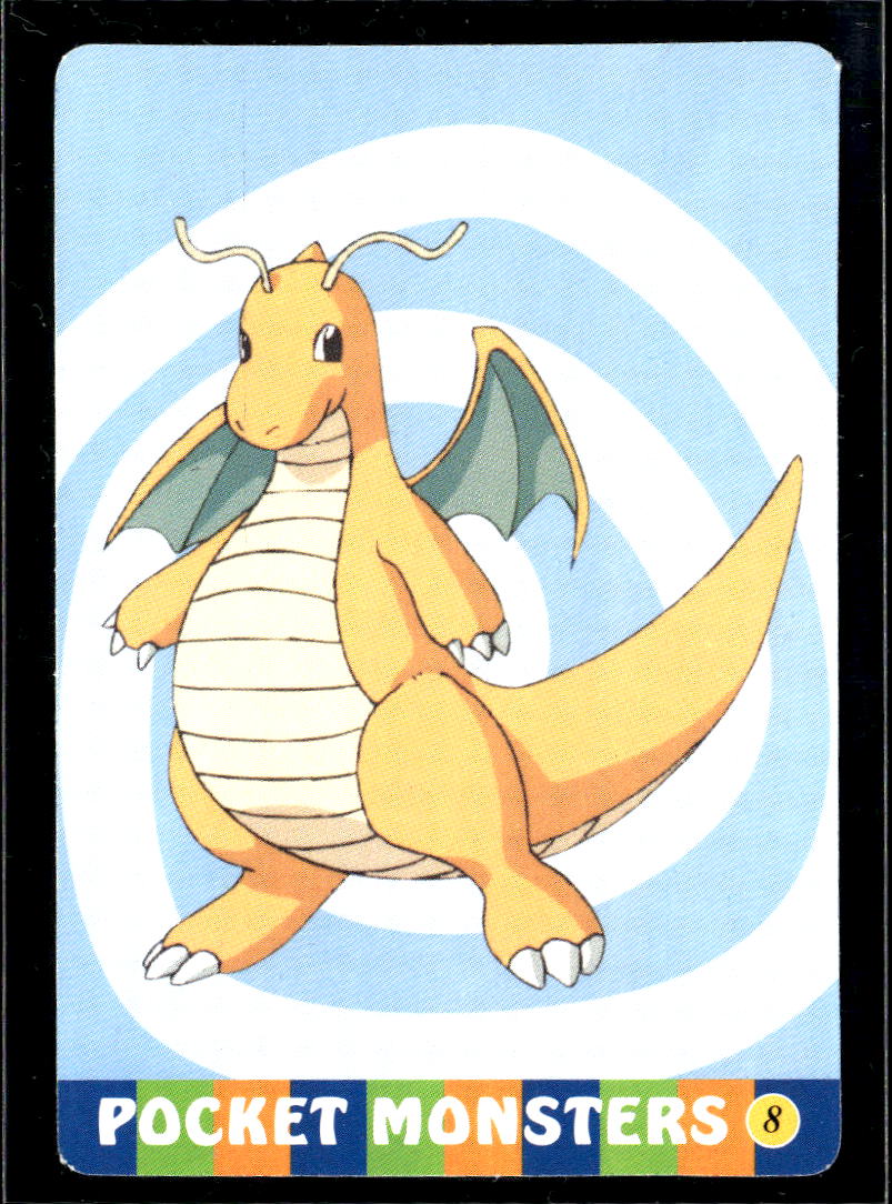 Pikachu Vintage Pocket Monsters Vending Machine Sticker (unlicensed) Card #2/8