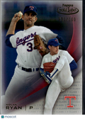 Nolan Ryan 2016 Topps Gold Label Red 91/100 Texas Rangers