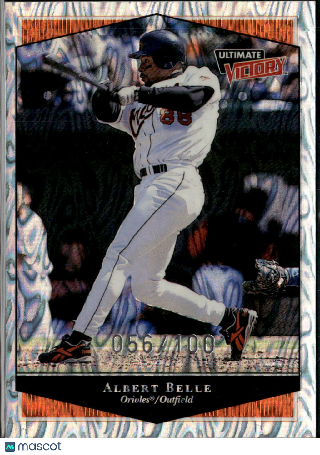 Albert Belle 1999 Ultimate Victory Parallel 56/100 Baltimore Orioles