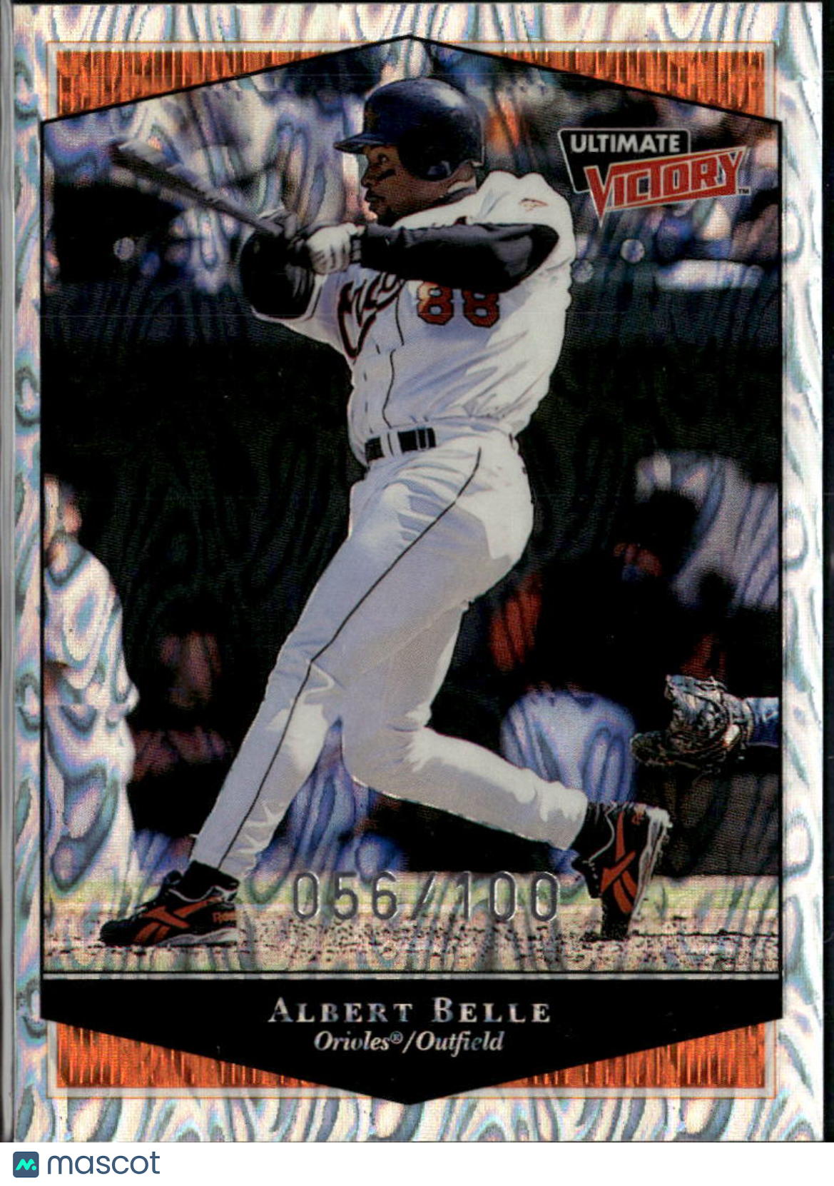 Albert Belle 1999 Ultimate Victory Parallel 56/100 Baltimore Orioles