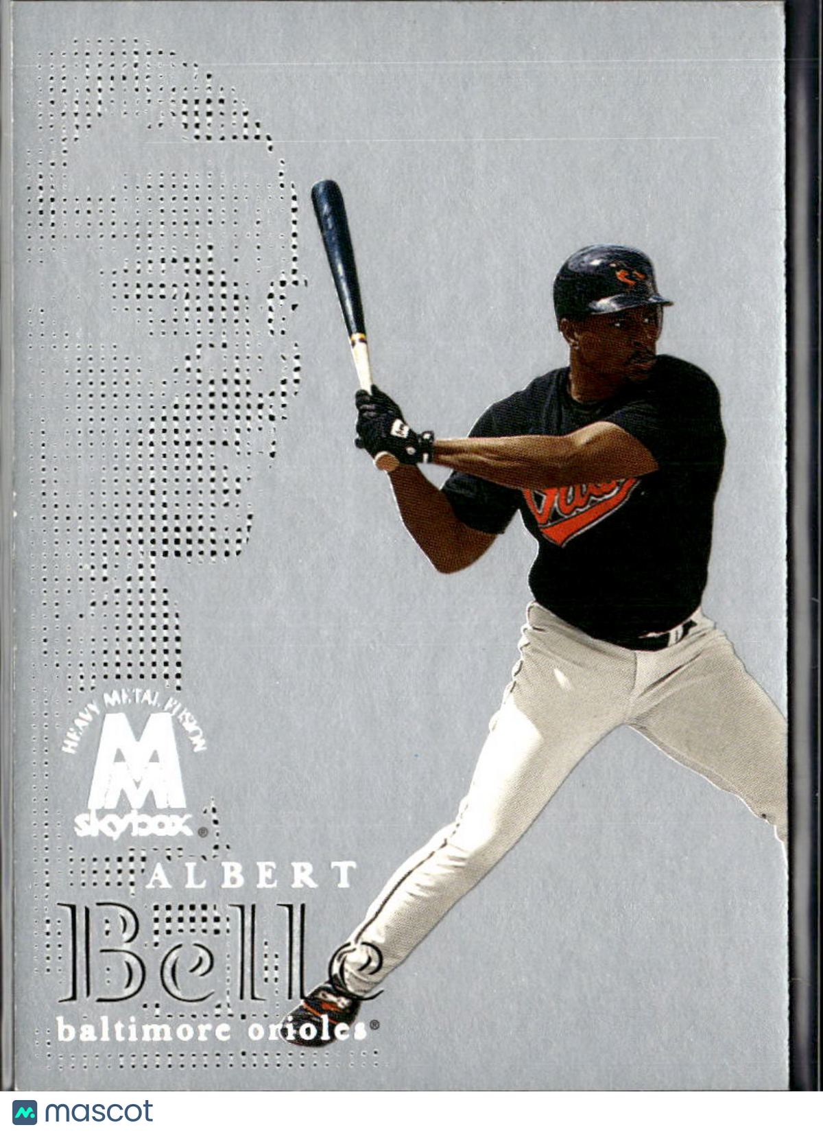Albert Belle 1999 SkyBox Molten Metal Heavy Metal Fusion Baltimore Orioles