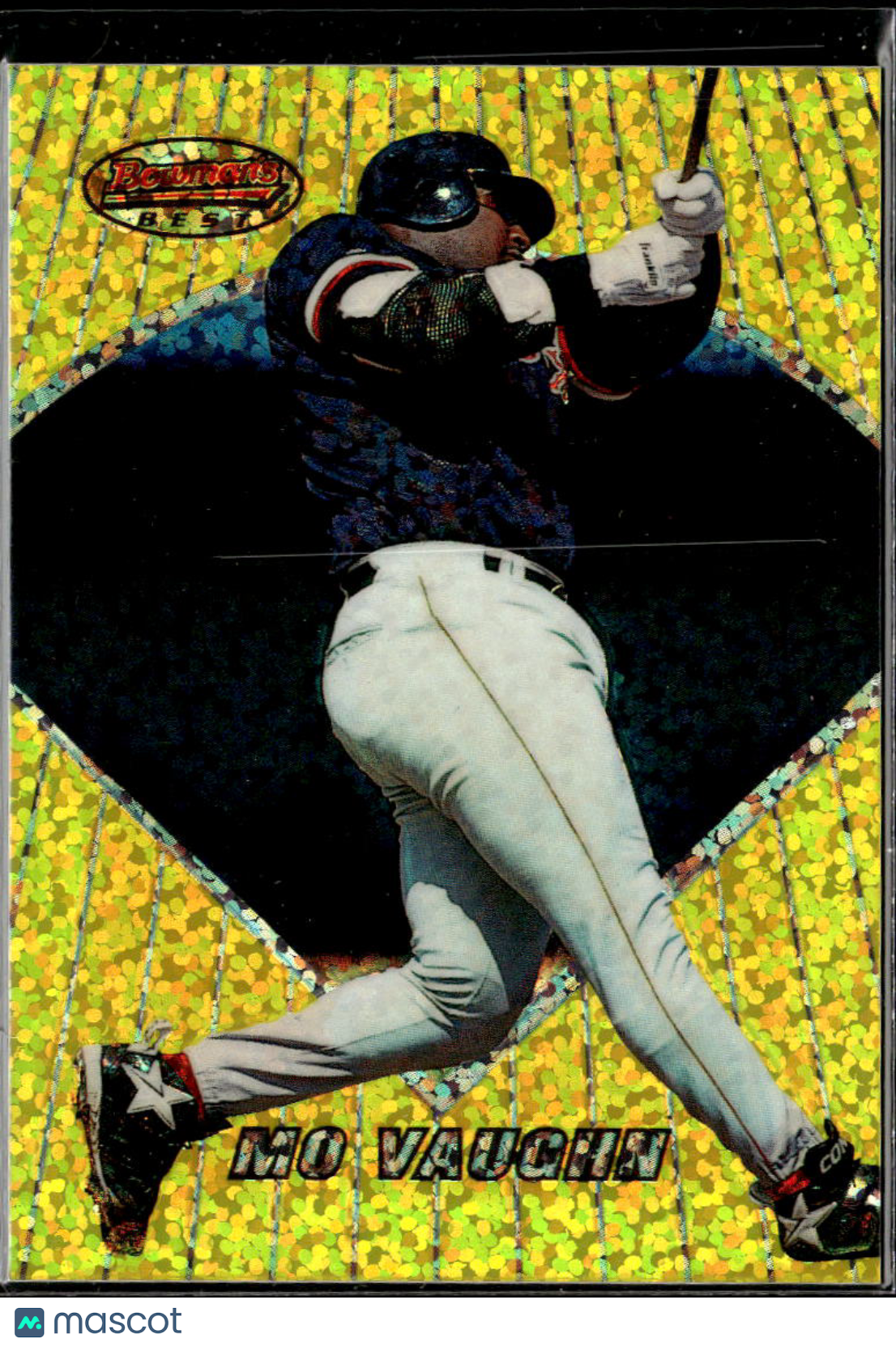 Mo Vaughn 1993 Bowman's Best Atomic Refractor Boston Red Sox