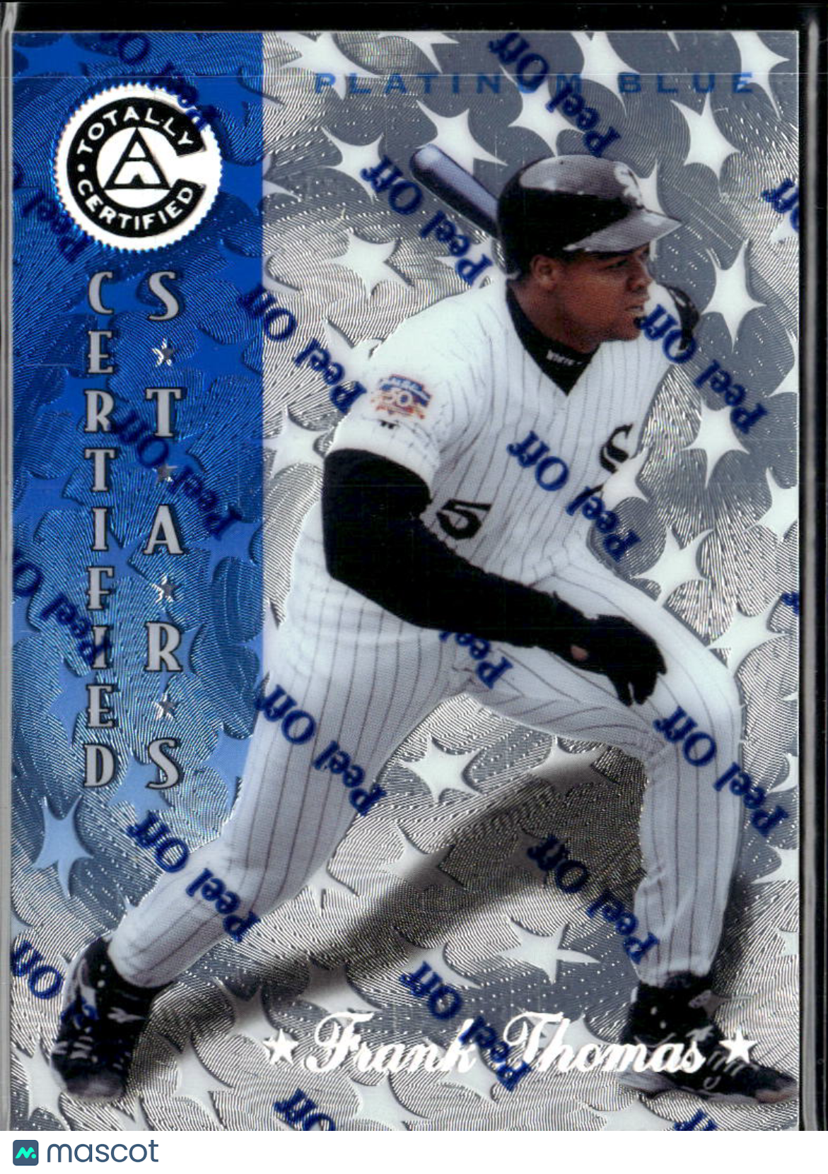 Frank Thomas 1997 Totally Certified 603/1999 Platinum Blue Chicago White Sox