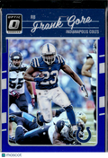 Frank Gore 2016 Optic Blue Prizm 84/149 Indianapolis Colts