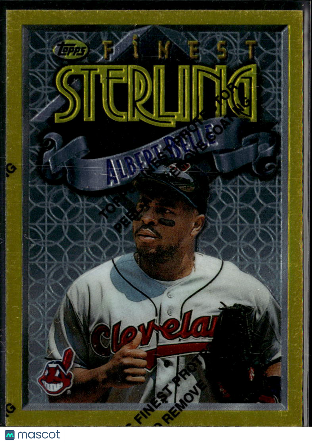 Albert Belle 1996 Topps Finest Gold RARE Cleveland Indians