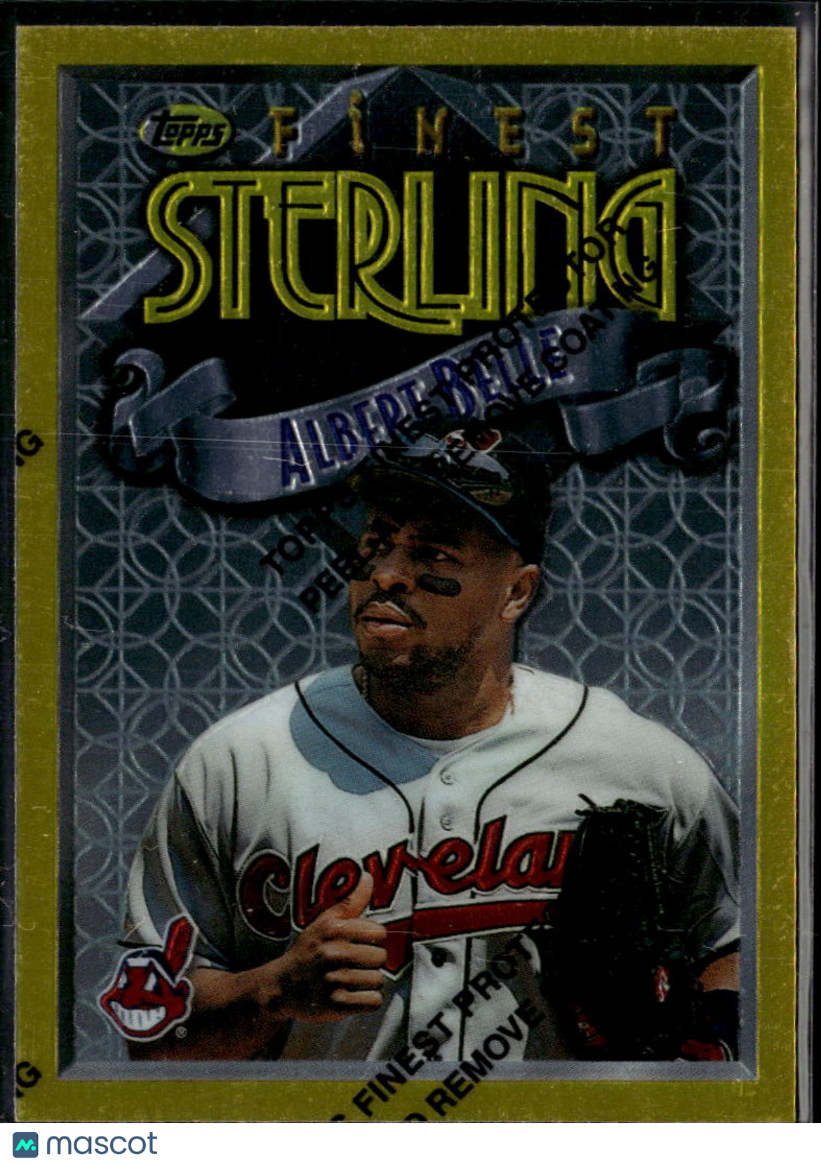 Albert Belle 1996 Topps Finest Gold RARE Cleveland Indians