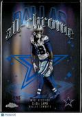 CeeDee Lamb 2025 Topps Chrome Blue Refractor 55/150 Dallas Cowboys