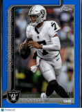 Geno Smith 2025 Topps Chrome Blue Refractor 26/150 Las Vegas Raiders