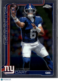 Jaxson Dart 2025 Topps Chrome Rookie RC New York Giants