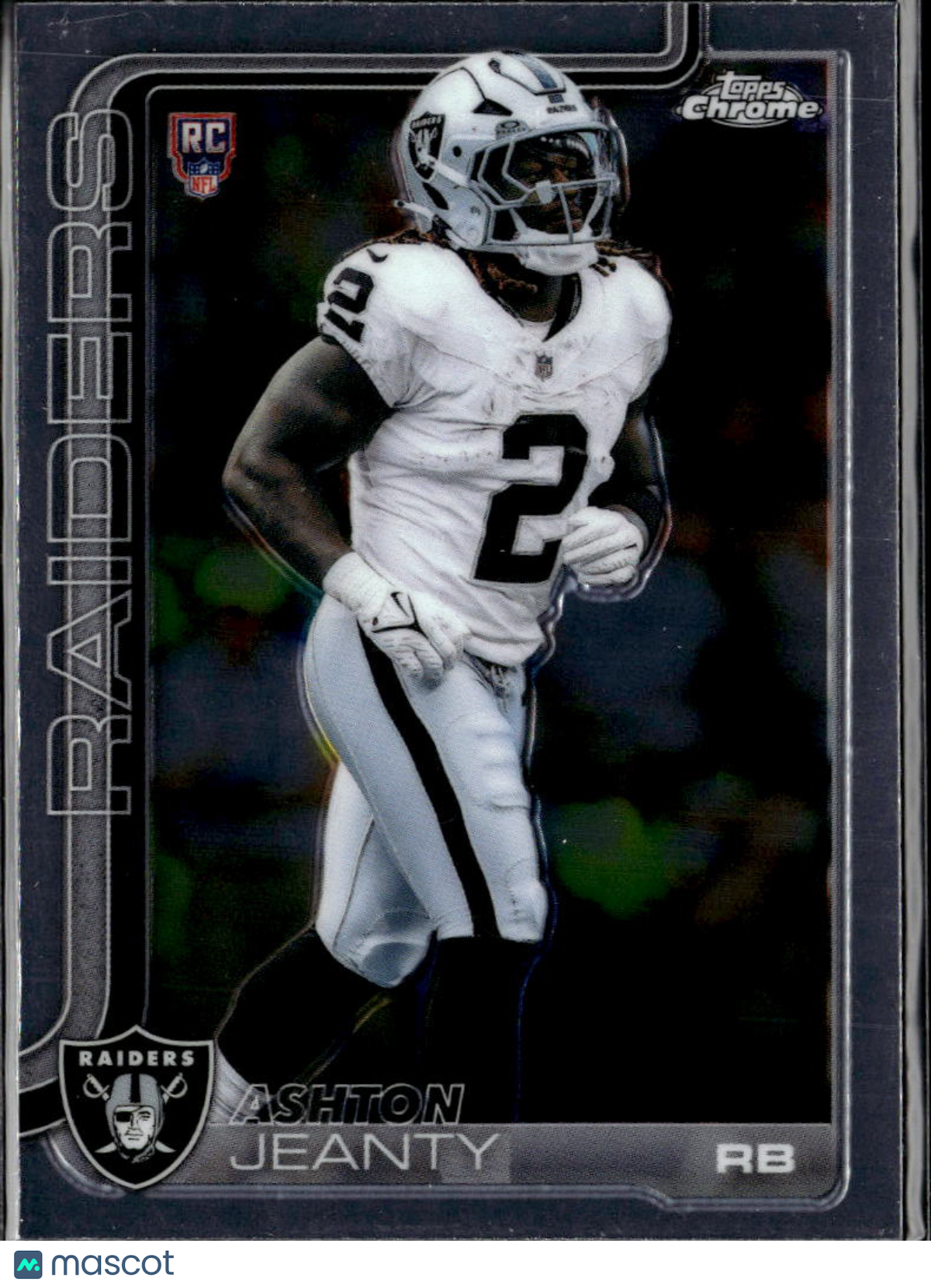 Ashton Jeanty 2025 Topps Chrome Rookie RC Las Vegas Raiders