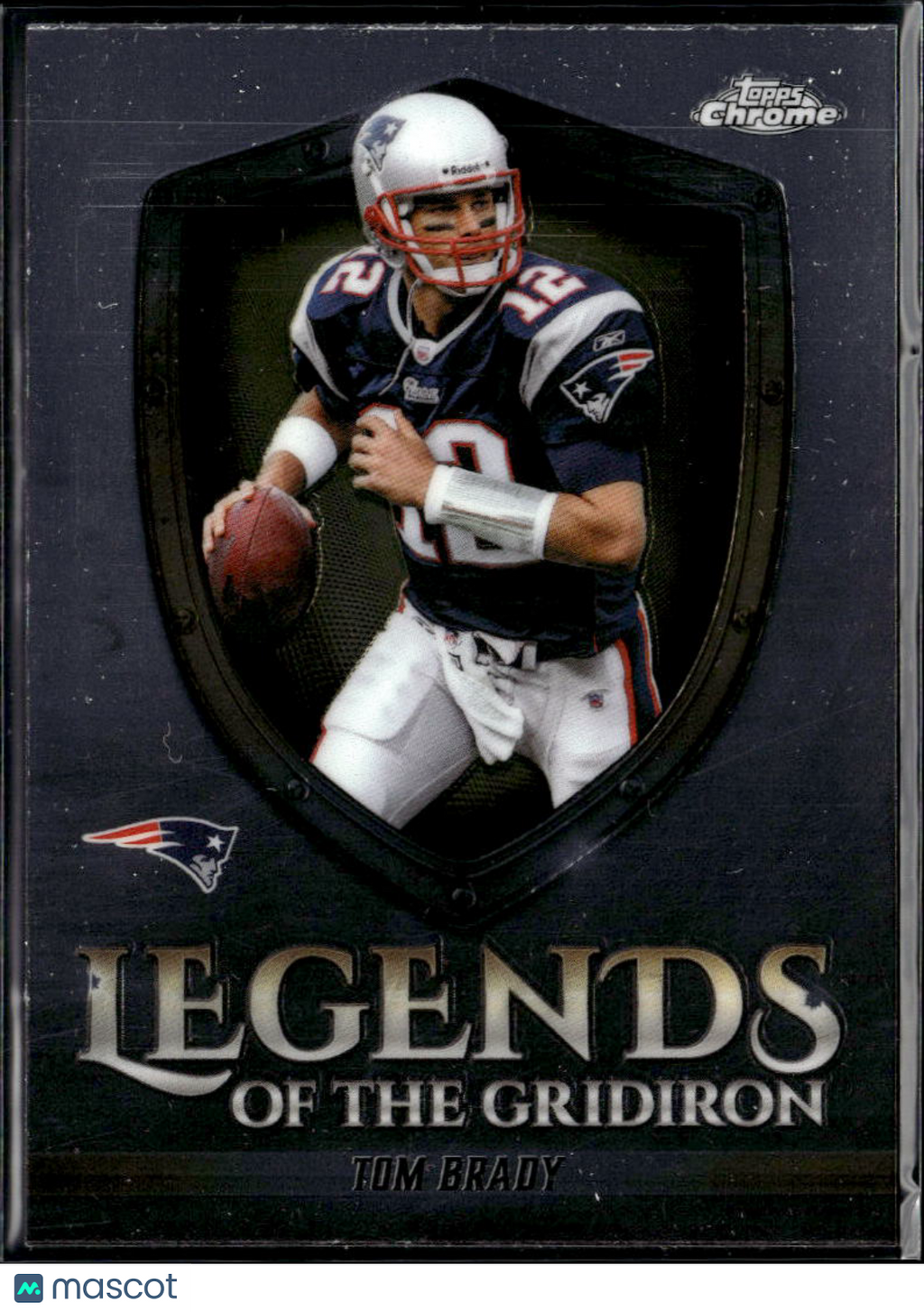 Tom Brady 2025 Topps Chrome Legends of the Gridiron New England Patriots