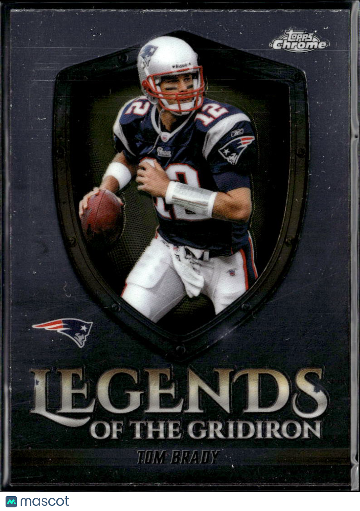 Tom Brady 2025 Topps Chrome Legends of the Gridiron New England Patriots