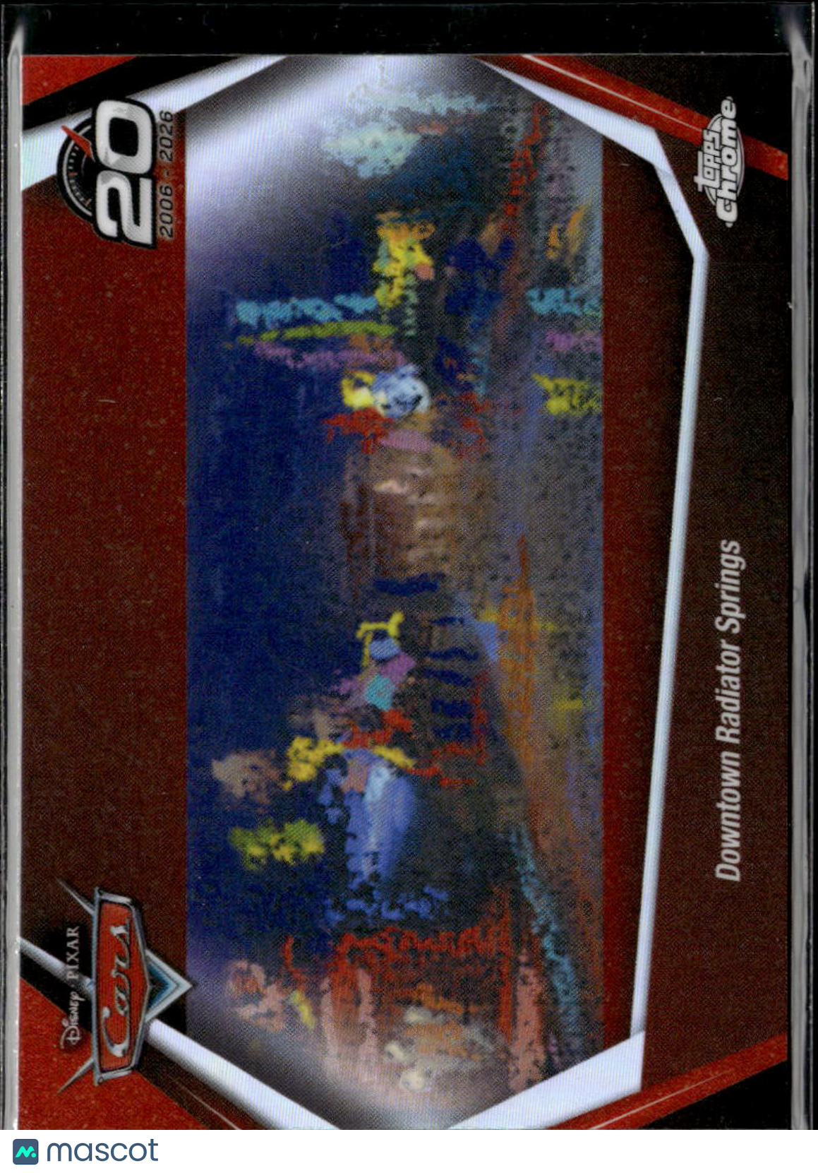 Radiator Springs 2026 Topps Chrome Disney Pixar Cars 20th Anniversary