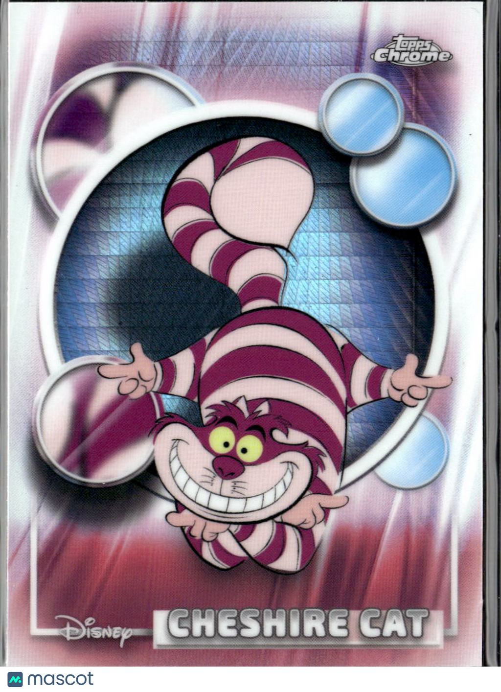 Cheshire Cat 2026 Topps Chrome Disney Prism Refractor #77