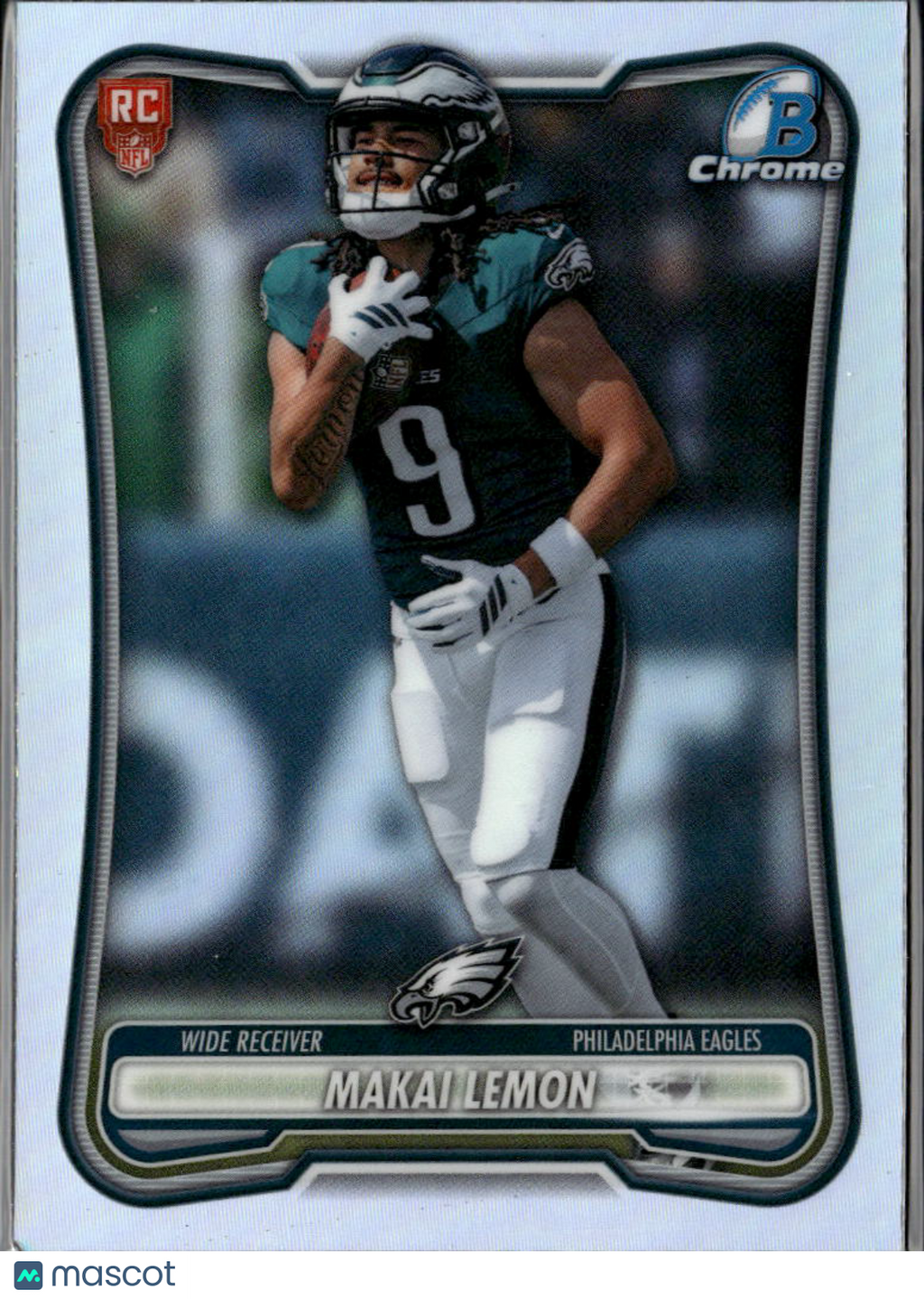 Makai Lemon 2026 Bowman Chrome RED Rookie Refractor RC Philadelphia Eagles