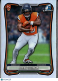 Jonah Coleman 2026 Bowman Chrome RED Rookie RC Denver Broncos