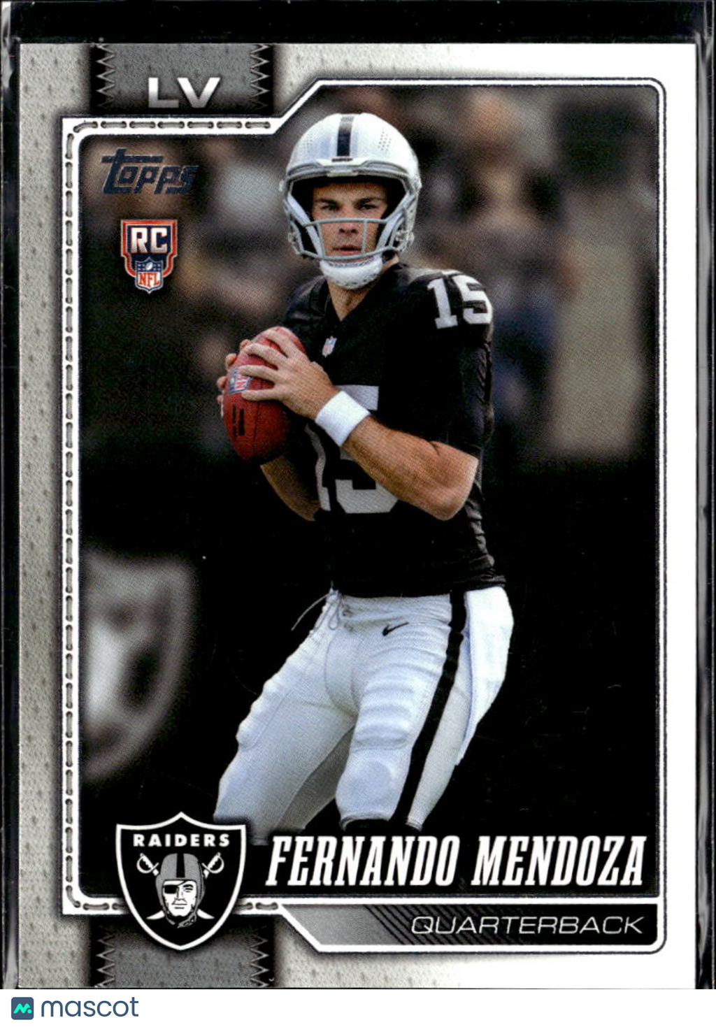 Fernando Mendoza 2026 Topps Flagship Rookie RC Las Vegas Raiders