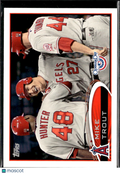 Mike Trout 2012 Topps Opening Day Los Angeles Angels