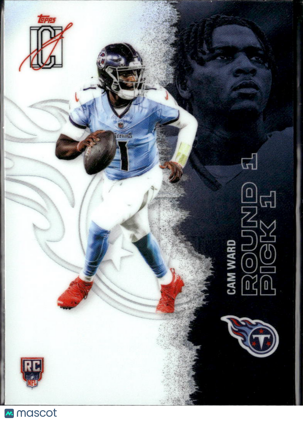 Cam Ward 2025 Topps Signature Class Rookie Silver RC Tennessee Titans