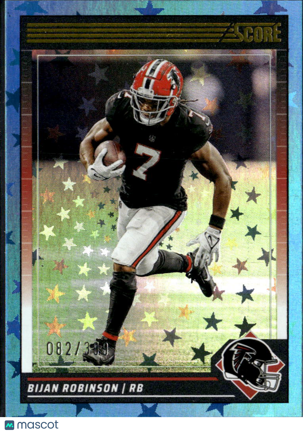 Bijan Robinson 2024 Score Blue Stars 82/399 Atlanta Falcons