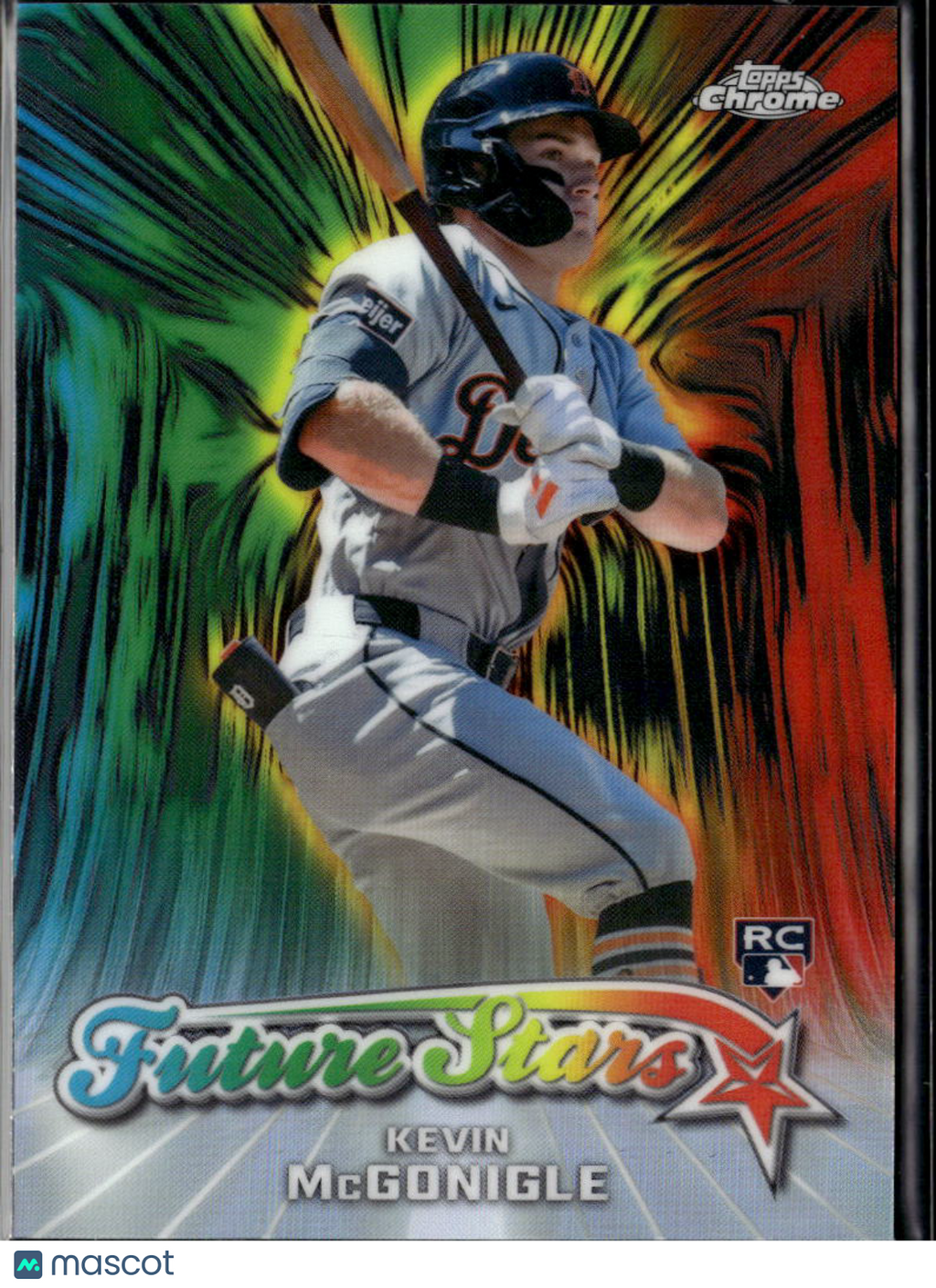 Kevin McGonigle 2026 Topps Chrome Future Stars Refractor RC Detroit Tigers