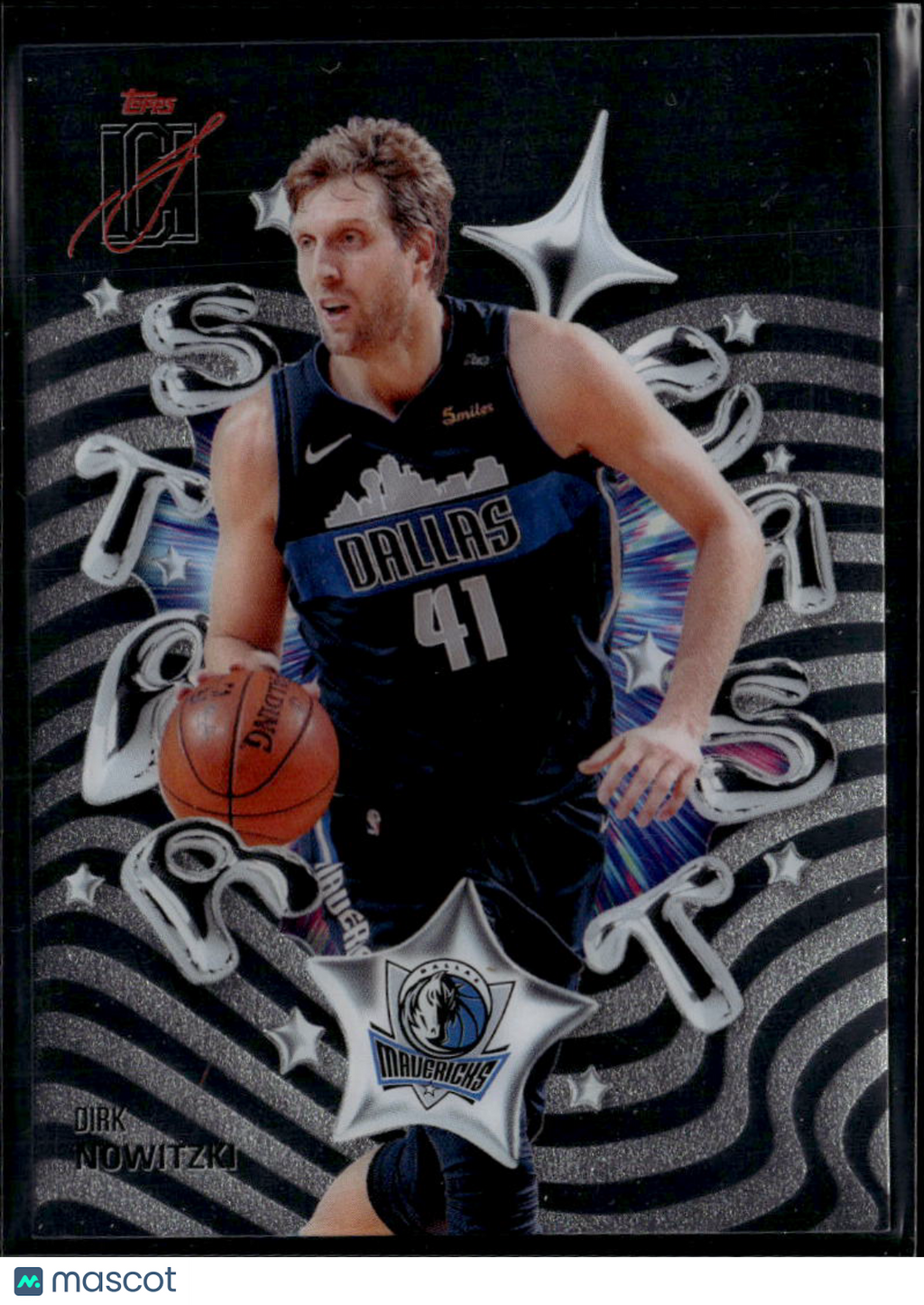 Dirk Nowitzki 2026 Topps Signature Class Star Cast CASE HIT Dallas Mavericks