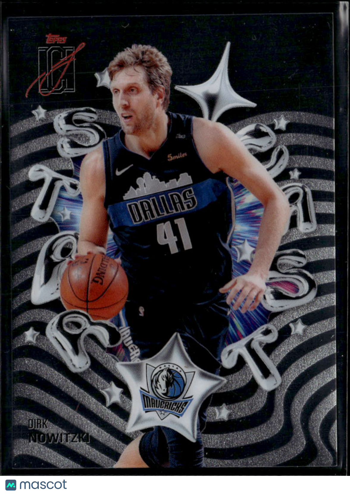 Dirk Nowitzki 2026 Topps Signature Class Star Cast CASE HIT Dallas Mavericks