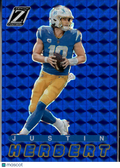 Justin Herbert 2023 Zenith Blue Prizm Los Angeles Chargers