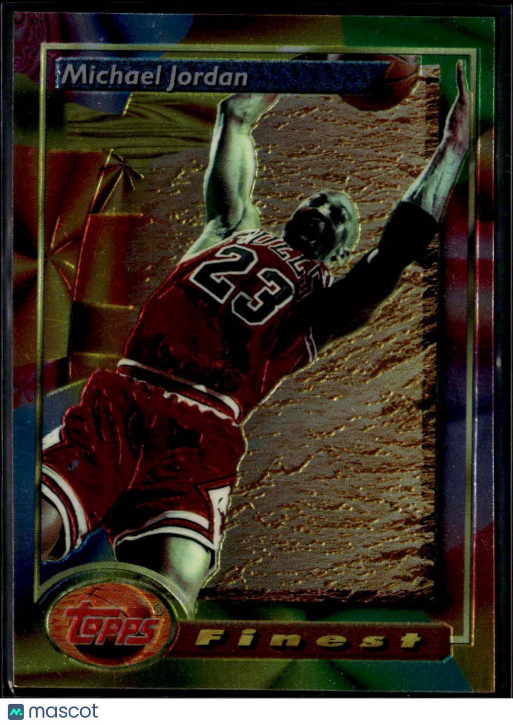 Michael Jordan 1994 Topps Finest #1 Chicago Bulls