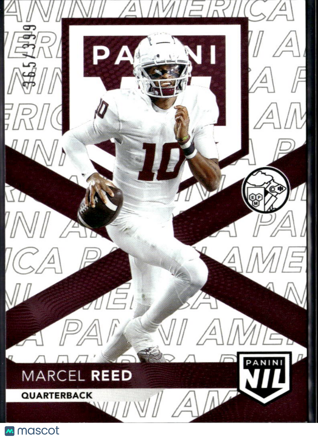 Marcel Reed 2026 Panini The National Rookie RC 365/399 Texas A&M Aggies