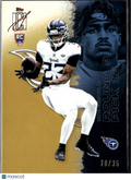 Kevin Winston Jr. 2025 Topps Signature Class GOLD Rookie 20/35 Tennessee Titans