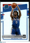 Tyrese Maxey 2020-21 Optic Rated Rookie RC HOLO Prizm Philadelphia 76ers
