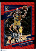 Stephen Curry 2021-22 Optic Red Wave Golden State Warriors