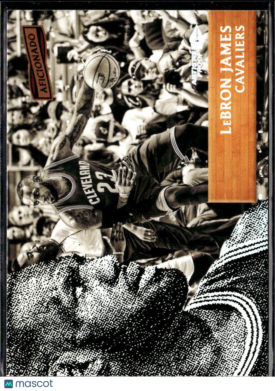 LeBron James 2016-17 Panini Aficionado Artist's Proof Cleveland Cavaliers