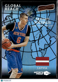Kristaps Porzingis 2016-17 Panini Aficionado Global Reach Artist's Proof Knicks