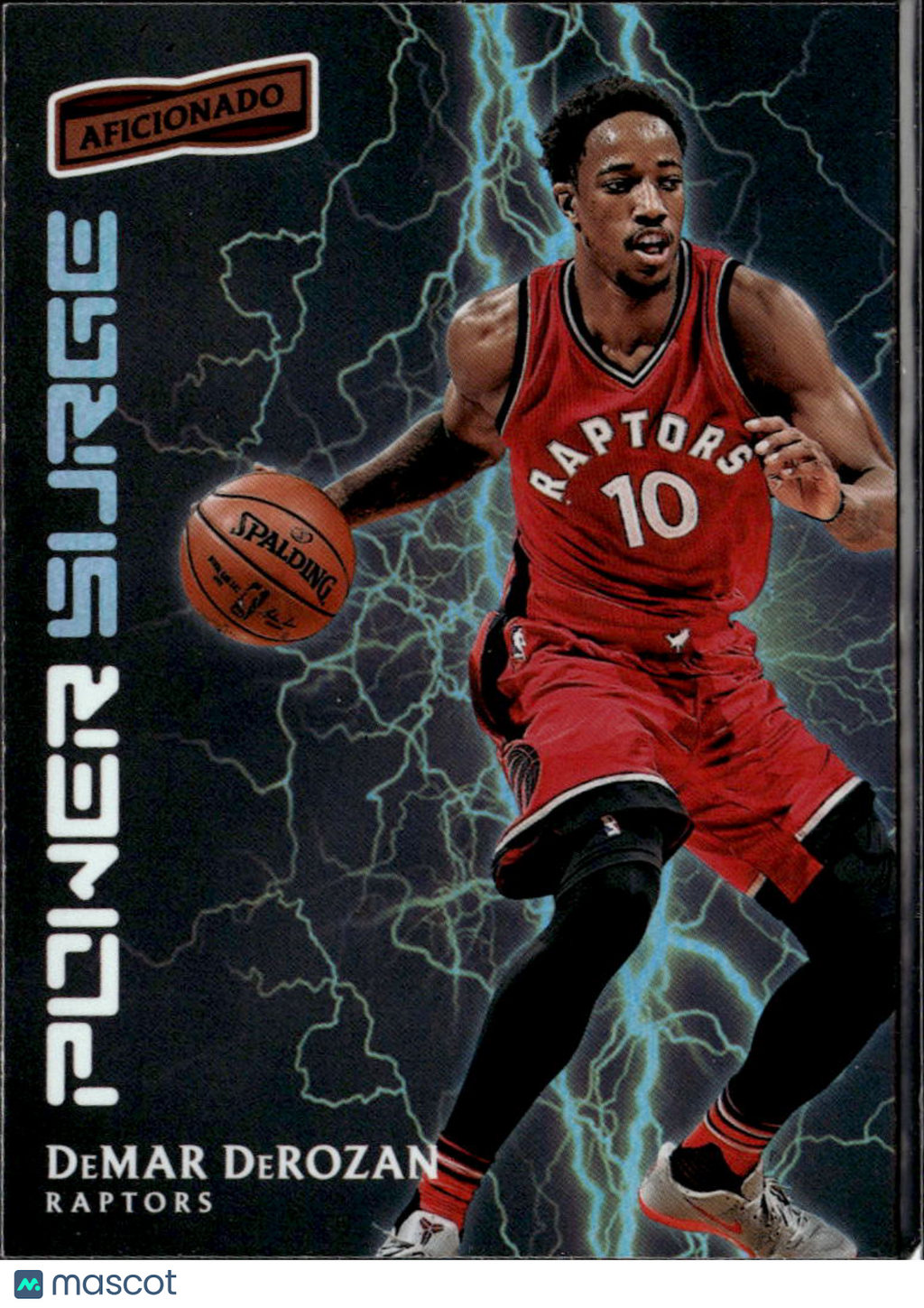 DeMar DeRozan 2016-17 Panini Aficionado Power Surge Toronto Raptors