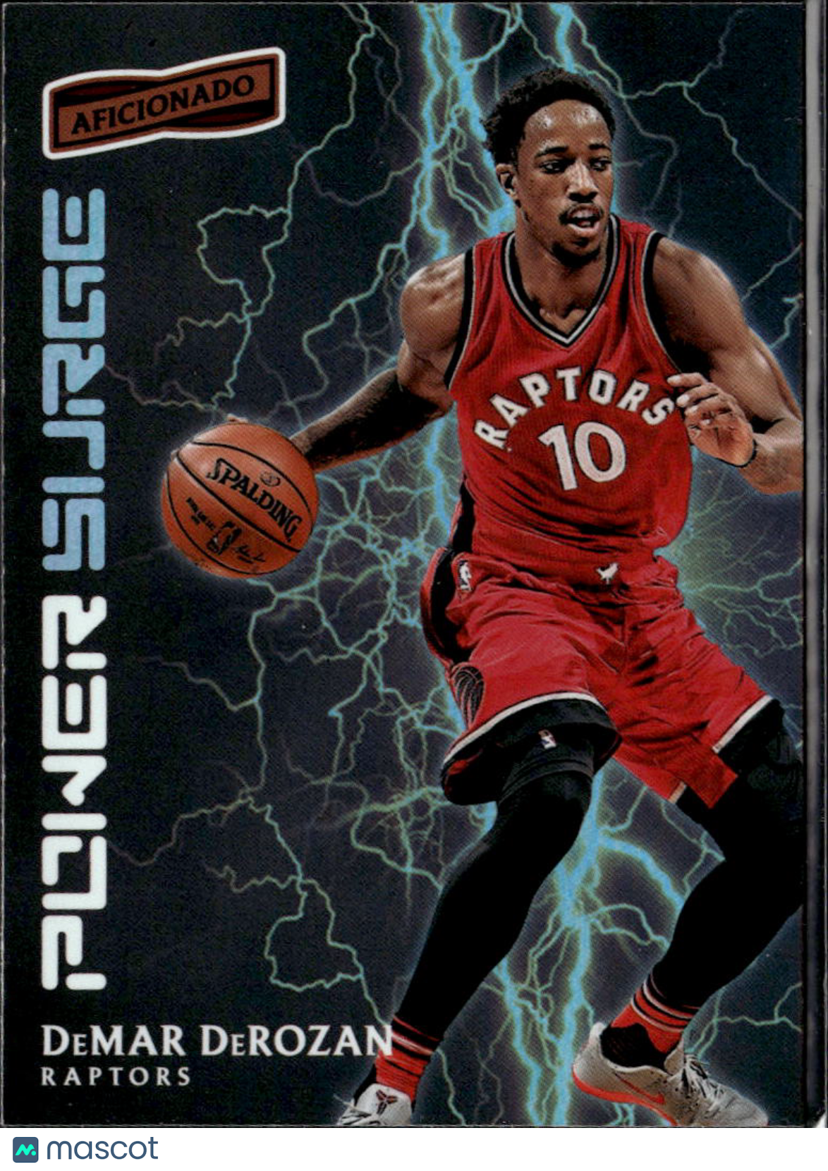 DeMar DeRozan 2016-17 Panini Aficionado Power Surge Toronto Raptors