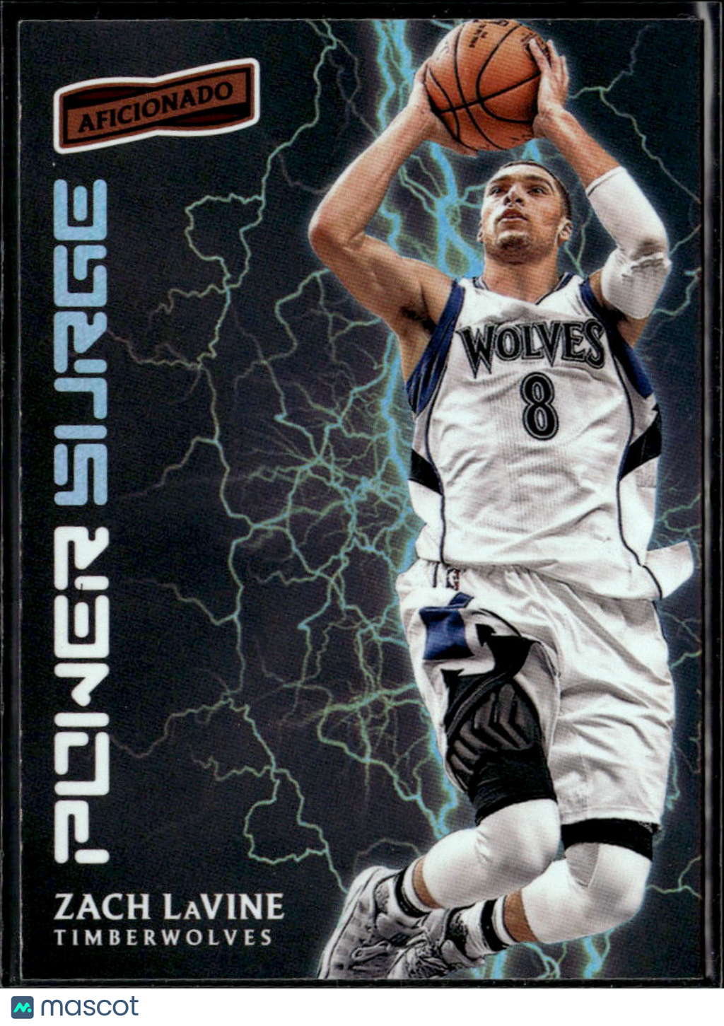 Zach LaVine 2016-17 Panini Aficionado Power Surge  Minnesota Timberwolves