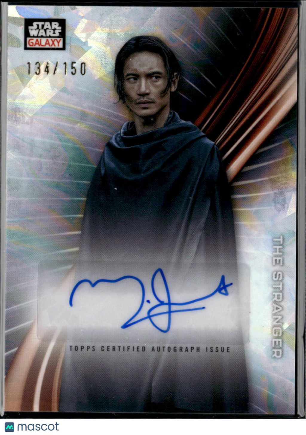 Manny Jacinto as The Stranger 2025 Topps Star Wars Galaxy Auto Autograph /150