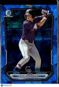 Ethan Holliday 2026 Bowman Chrome Sapphire 1st Rookie RC Colorado Rockies