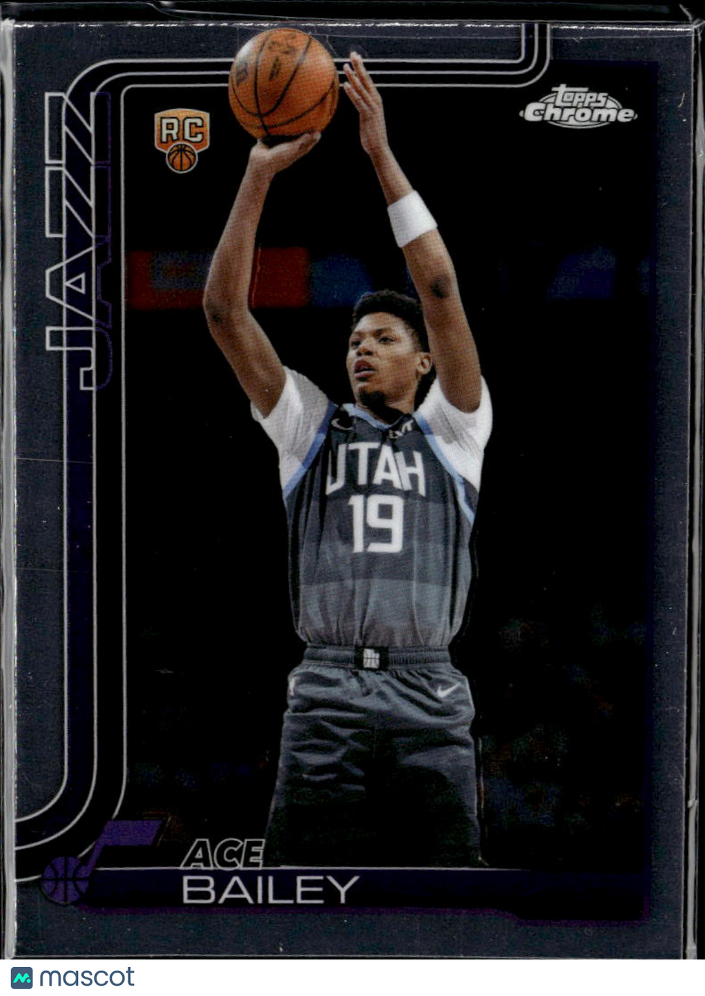 Ace Bailey 2026 Topps Chrome Update Rookie RC Utah Jazz