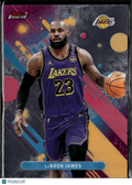 LeBron James 2026 Topps Finest Card #79 Los Angeles Lakers
