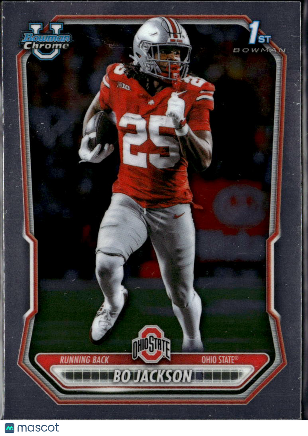 Bo Jackson 2026 Bowman Chrome 1st Rookie RC Ohio State Buckeyes
